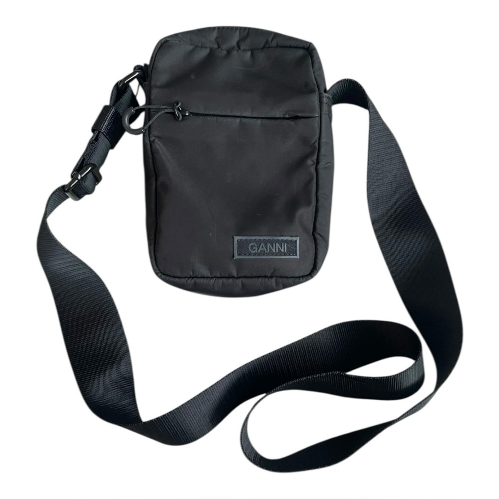 Ganni Black Crossbody Bag